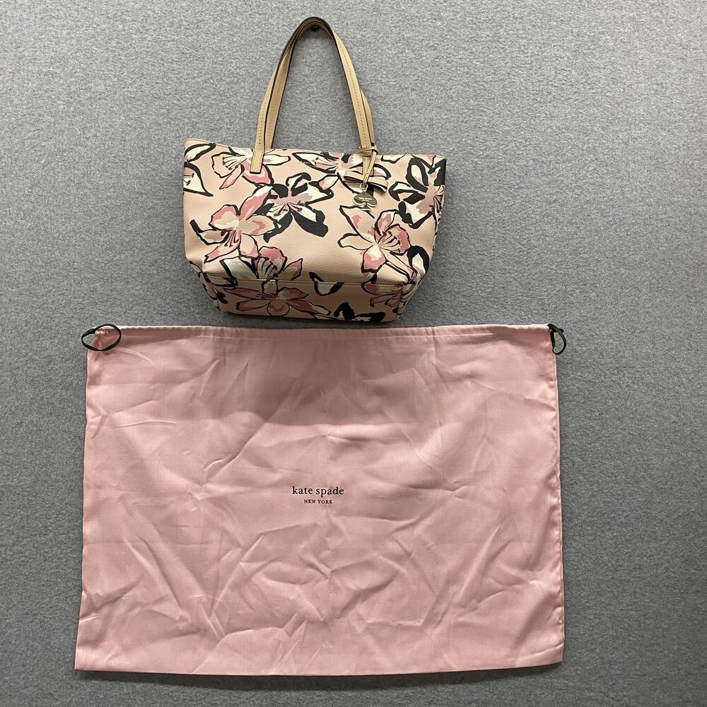 Kate Spade New York Hawthorne Lane Floral Ryan Tote Bag Watercolor Purse